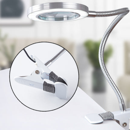 8X Magnifying Lamp Desk Table Magnifier Light - salelink.co.nz