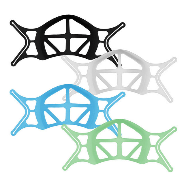 4pcs Mask Breathe Support Bracket Protector Reusable Soft 3D Holder - salelink.co.nz