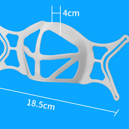 4pcs Mask Breathe Support Bracket Protector Reusable Soft 3D Holder - salelink.co.nz