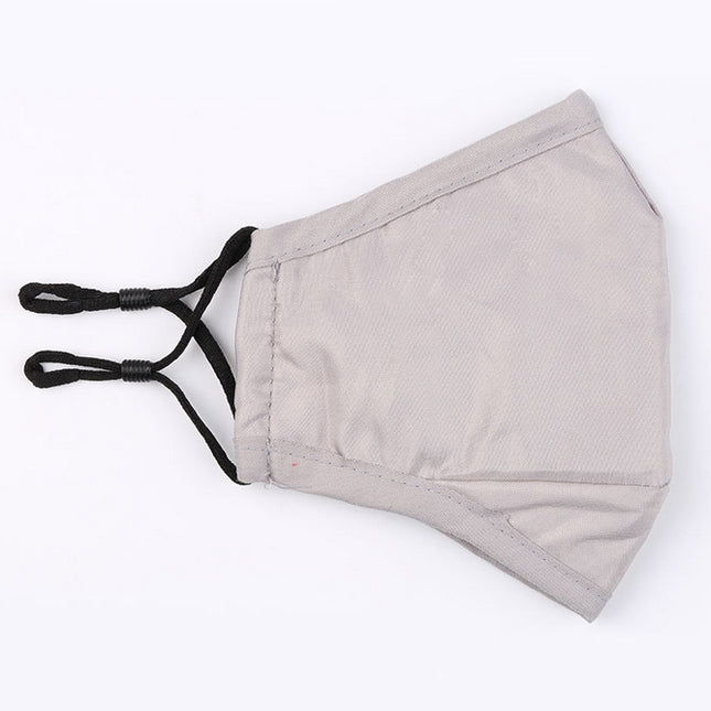 Face Mask Cotton Adults - Grey - salelink.co.nz