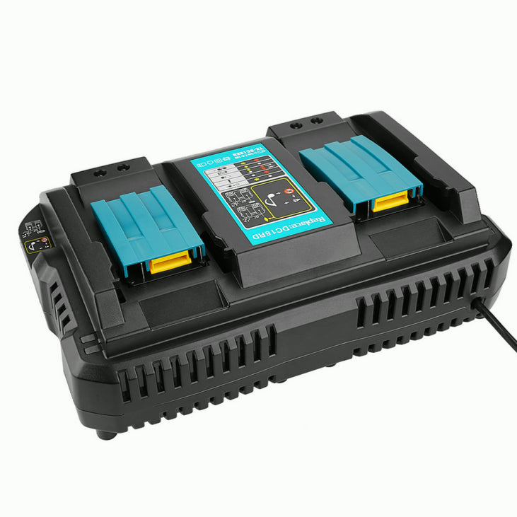 For Makita Battery DC18RD Lithium 18V Dual Port Charger