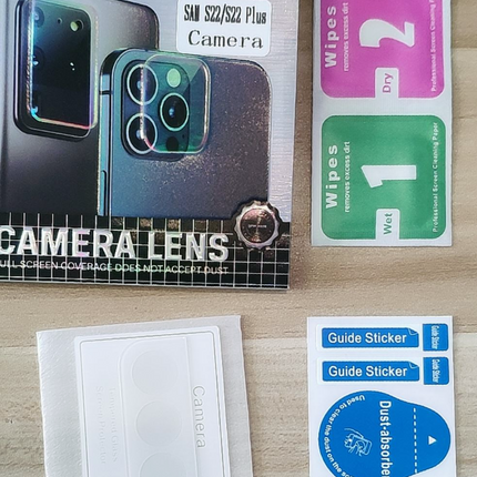 Samsung S22/S22 Plus Camera Glass Lens Protector Cover - salelink.co.nz