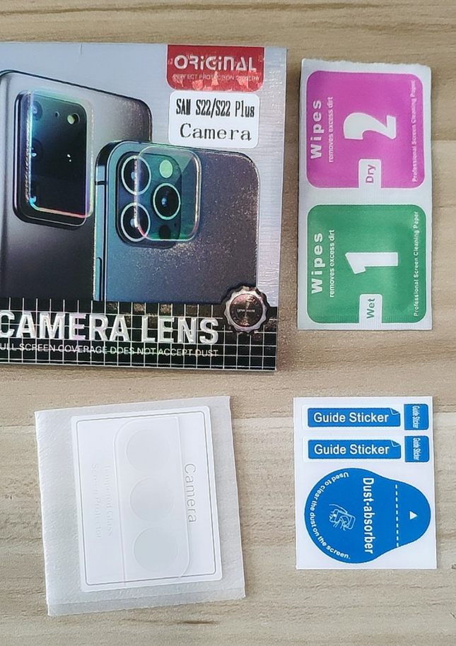 Samsung S22/S22 Plus Camera Glass Lens Protector Cover - salelink.co.nz