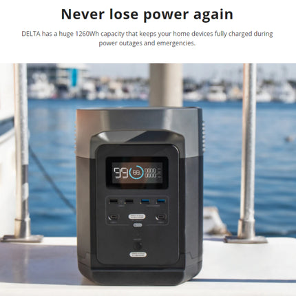 EcoFlow DELTA Portable Power Station - salelink.co.nz