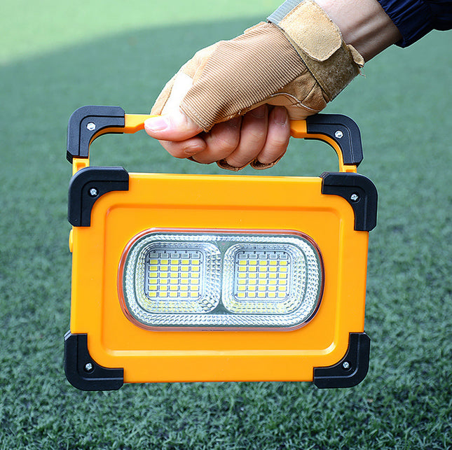 Solar LED Work Light Flood Lamp - salelink.co.nz