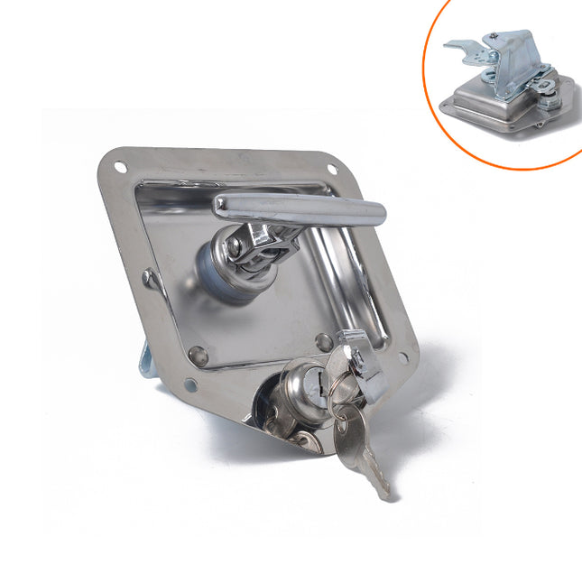 T Handle Lock With Keys Trailer Camper Truck - salelink.co.nz