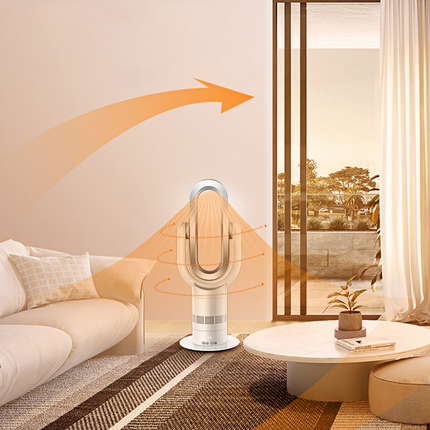 2 in 1 Bladeless Heater Cooler Fan - salelink.co.nz