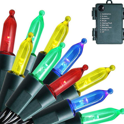 5M 50LED Multi Colour Outdoor Garden String Light - salelink.co.nz