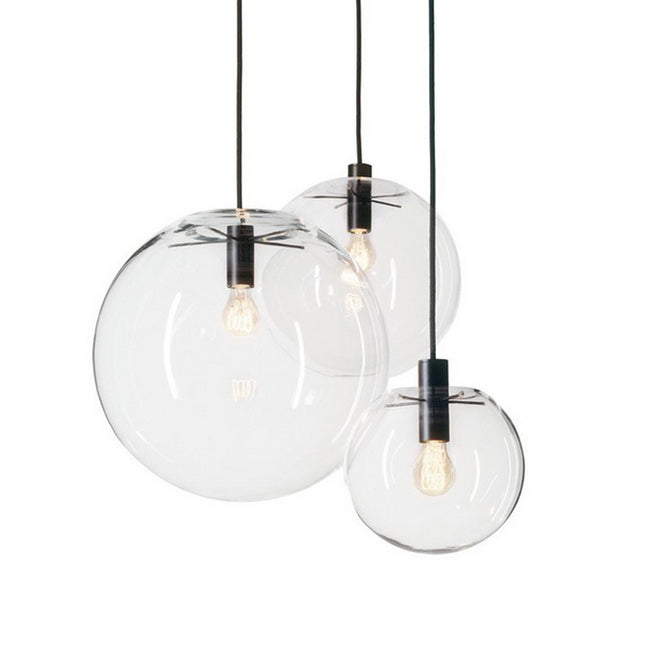 20cm Glass Pendant Light - salelink.co.nz