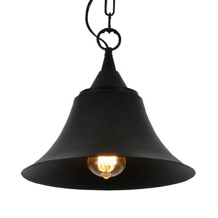 Industrial Pendant Light Hanging Ceiling Lamp Metal Black - salelink.co.nz