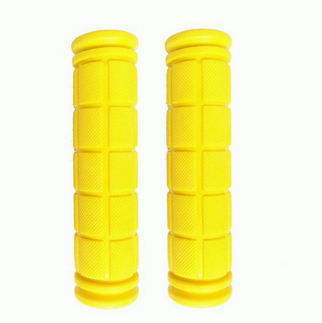 1Pair Non-slip Mountain Bike Cycling Bicycle Soft Durable Rubber Handlebar Grips - salelink.co.nz