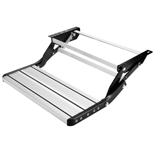 Caravan Step Aluminium Pull Out Folding Caravan Step Camper Trailer Motorhome RV - salelink.co.nz