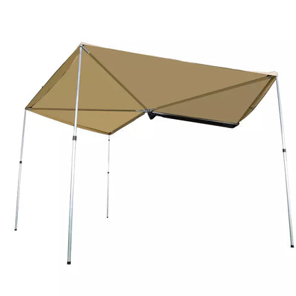 2.5M 270 Degree Wing Batwing Awning Car 4WD SUV Offroad Camping Outdoor 4x4 Shade - salelink.co.nz