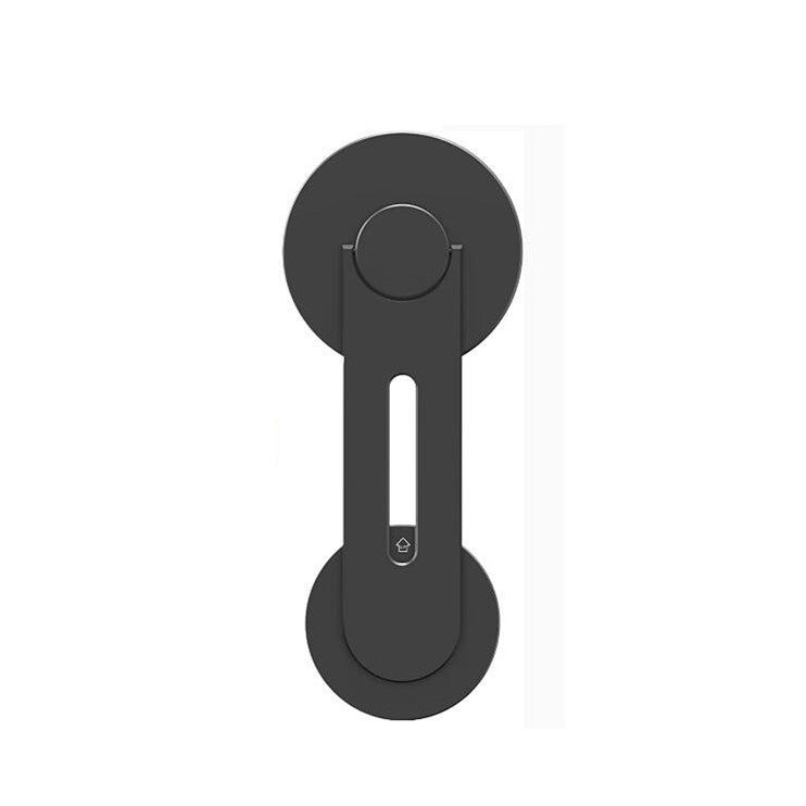 Magnetic Laptop Phone Holder - black