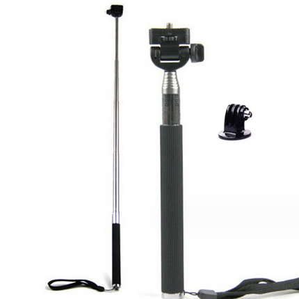 Extendable Pole Monopod Tripod Adapter for GoPro - salelink.co.nz