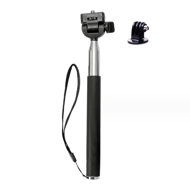 Extendable Pole Monopod Tripod Adapter for GoPro - salelink.co.nz