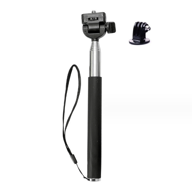 Extendable Pole Monopod Tripod Adapter for GoPro