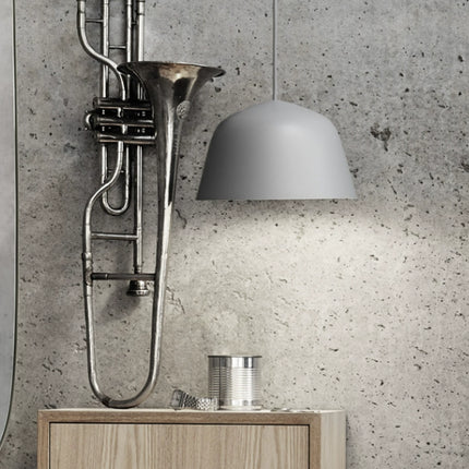 Grey Pendant Light Lampshade - salelink.co.nz