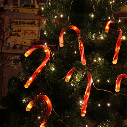 Holiday Christmas Xmas Candy Cane String Lights - salelink.co.nz