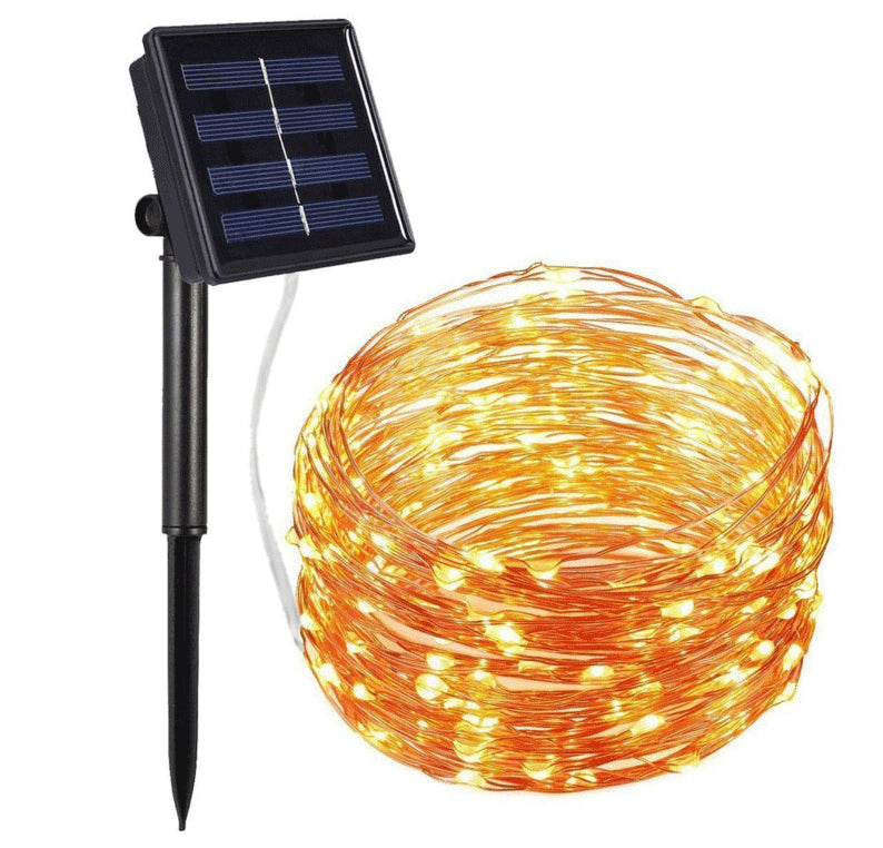 10M Christmas Lights Outdoor Garden Solar Lights