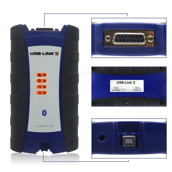 Diesel Car Truck Diagnostic Tool USB Link OBDII Heavy Duty Bluetooth NEXIQ-2