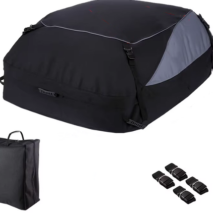105×90×45cm Soft-Shell Vehicle Rooftop Cargo Carrier Bag - salelink.co.nz