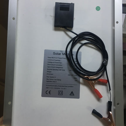 10W Solar Panel Kit 12V Power Caravan Camping Battery Charging Home Garden - salelink.co.nz