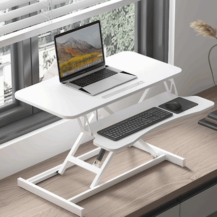 Laptop PC Monitor Computer Height Adjustable Table Standing Desk