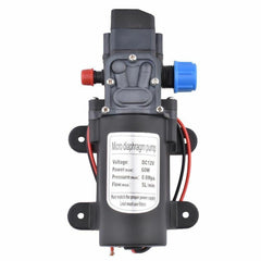 60W 12V 80PSI Water Pump High Pressure 5L/Min Self-Priming Caravan Camping Boat - salelink.co.nz