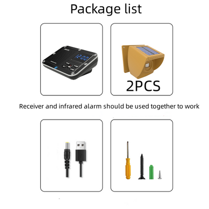Solar Driveway Alarm System - salelink.co.nz