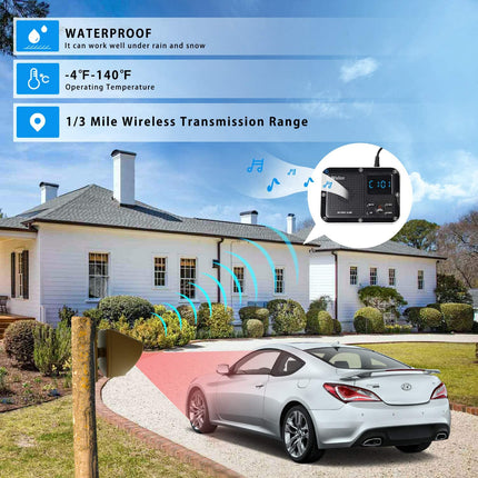 Solar Driveway Alarm System - salelink.co.nz