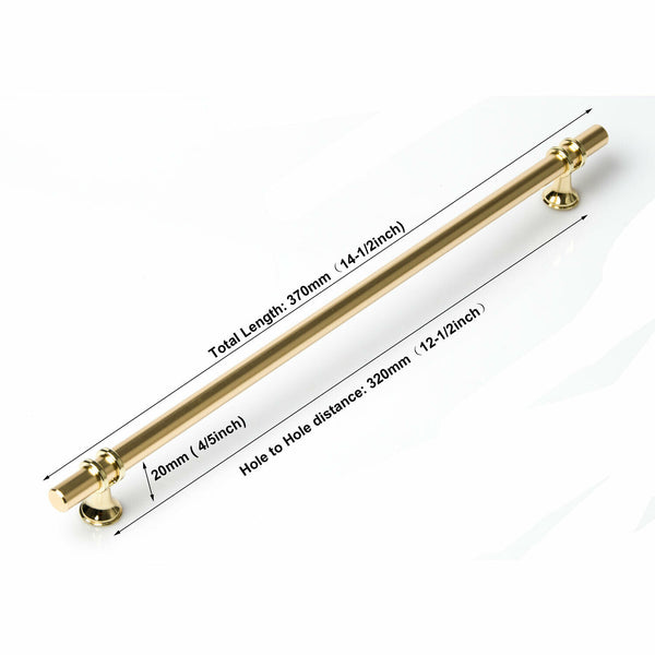 320MM Gold Design Kitchen Cabinet Handles Drawer Bar Handle Pull