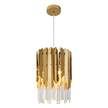 Modern Crystal Pendant Light Gold - salelink.co.nz