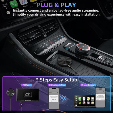 Wireless CarPlay Adapter for iPhone lOS 6 and above