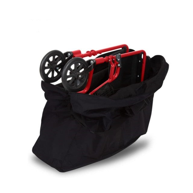 95x33x76cm Folding Rollator Walker Lounge Chair Transport Chairs Storage Bag