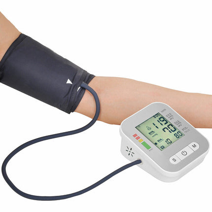 Blood Pressure Monitor Upper Arm Automatic BP Machine Monitor - salelink.co.nz