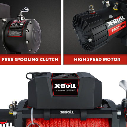 X-Bull Electric Winch 9500lbs - salelink.co.nz