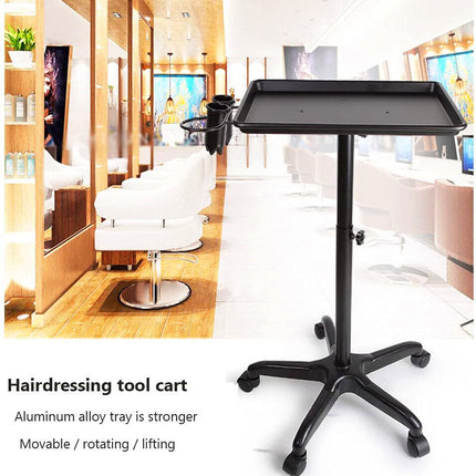 Hair Salon Trolley Hair Extension Rolling Stand Aluminum