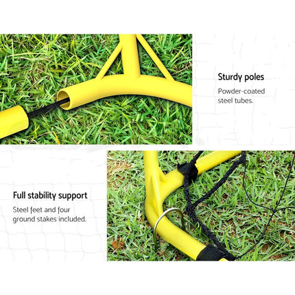 1.8x3.6m Portable Football Goal Net Set