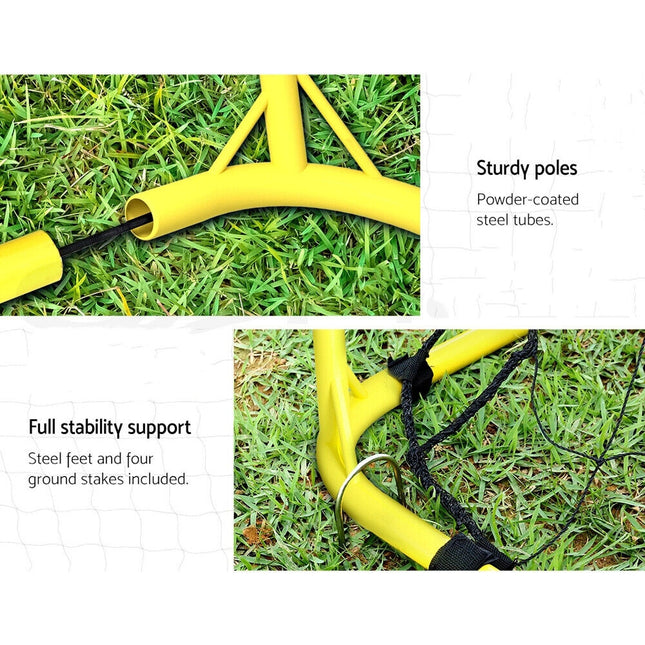 1.8x3.6m Portable Football Goal Net Set