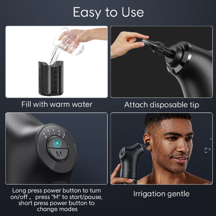 Electric Ear Wax Remover Spray Ear Cleaner Earwax Removal Kit - salelink.co.nz