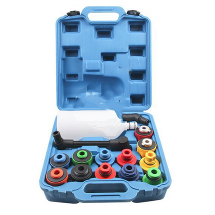 15PC Oil Funnel and Adapter Engine Oil Filler Set