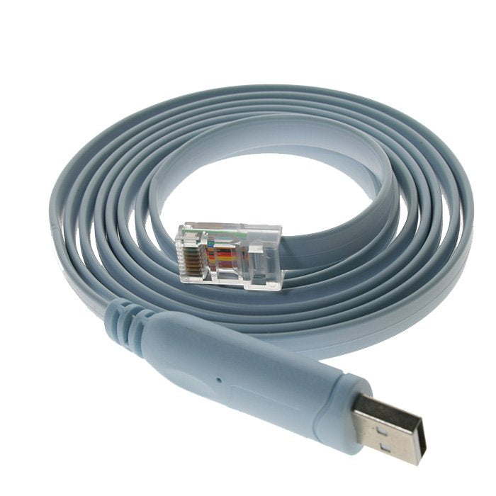 USB TO RJ45 Serial Console Cable Express Net Cable for Cisco Routers FTDI - salelink.co.nz