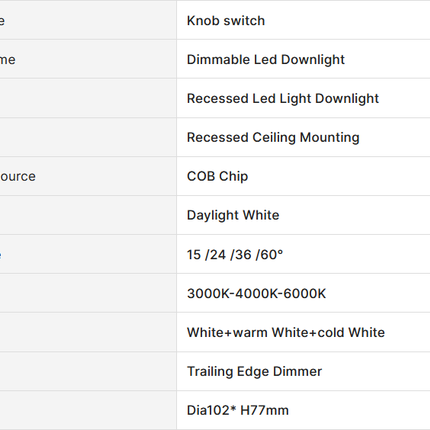 13W 1150 lumens ,Tri-Color Dimmable LED Downlight, Dia 102mm - salelink.co.nz