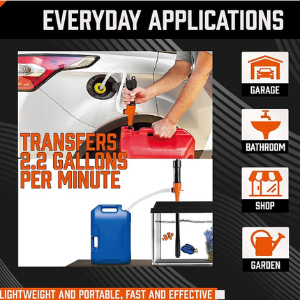Electric Transfer Pump Battery Power