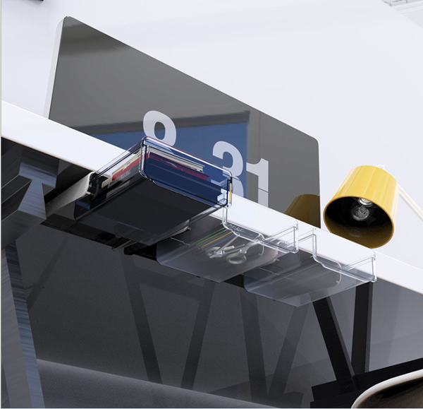 Self Stick Under Desk Drawer Storage Box