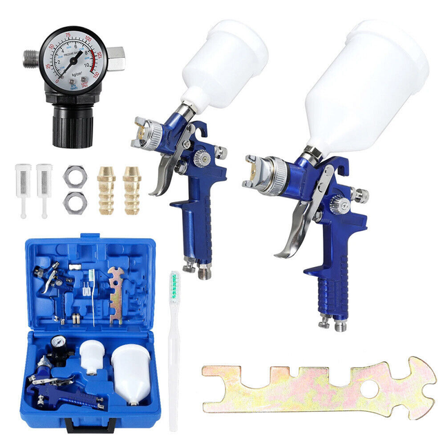 2PCS Paint Spray Gun Kit - salelink.co.nz
