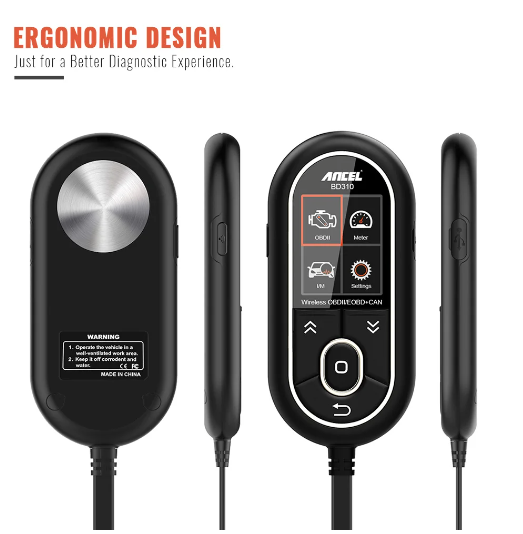 Scanner Diagnostico OBD2 ANCEL BD310 Bluetooth - Lettore Codici Auto, Monitor Prestazioni In Tempo Reale