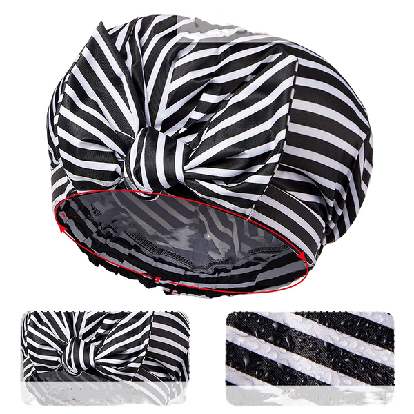 Shower Cap Women's Sleep Hair Hat Care Sleeping Bonnet Night Soft Cap