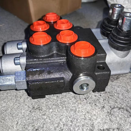 2 Spool Hydraulic Directional Control Valve 11 Gpm, Double Acting Cylinder Spool